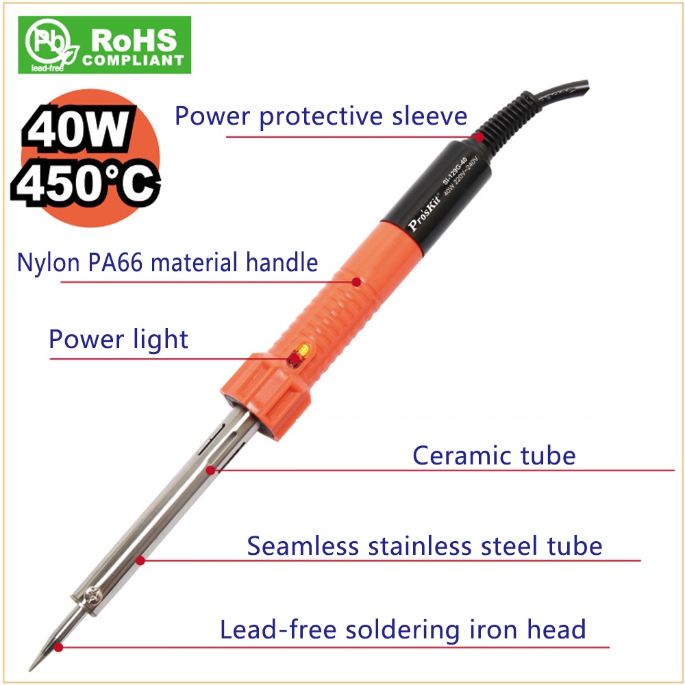 Mỏ Hàn Điện 220V SI-129G-30 / 40 / 60W Chất Lượng Cao