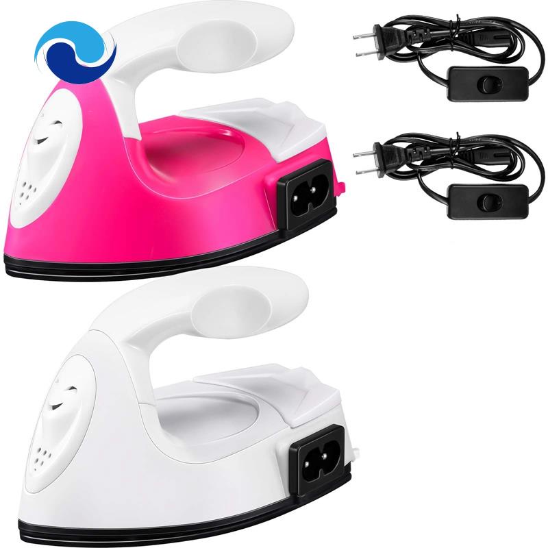 Set 2 Máy Ép Nhiệt Mini Tiện Dụng Cho Áo Thun / Giày Dép / Mũ