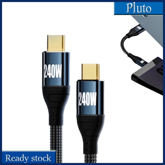 Mới Cáp Sạc Nhanh Usb C 2m Pd240w Cho Điện Thoại / Máy Tính