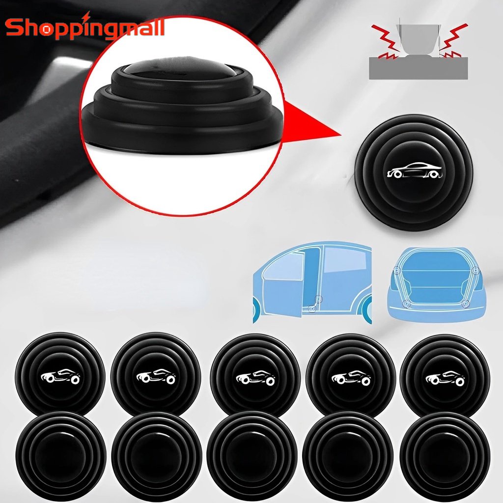 Miếng Đệm Silicone Dán Cửa Xe Hơi Tự Dính Cách Âm Chống Sốc / Va Chạm