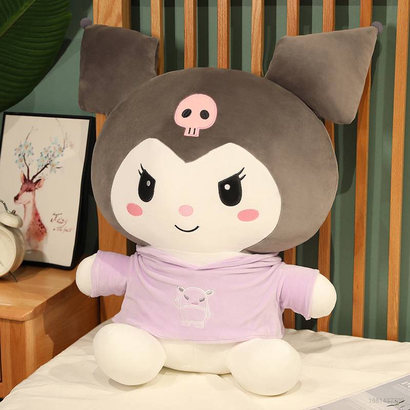 Thú Nhồi Bông Hình Sanrio Kuromi SY2 Dễ Thương Cho Bé YS2