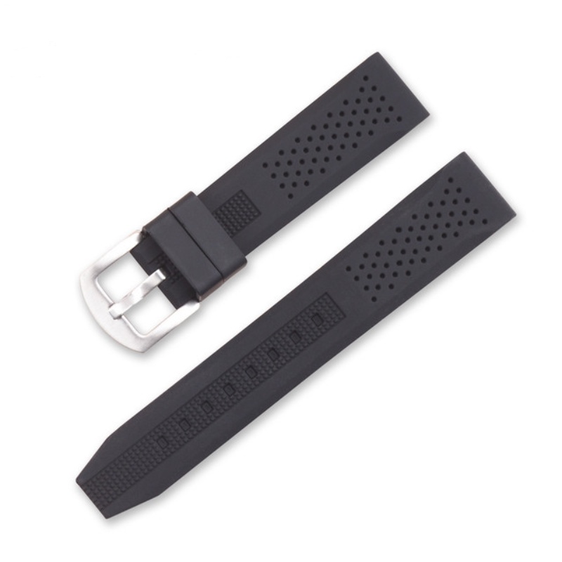 Dây Đeo Thay Thế Bằng Silicone Mềm Chống Nước Thông Dụng Cho Gear S2 S3 16mm 18mm 20mm 22mm 24mm