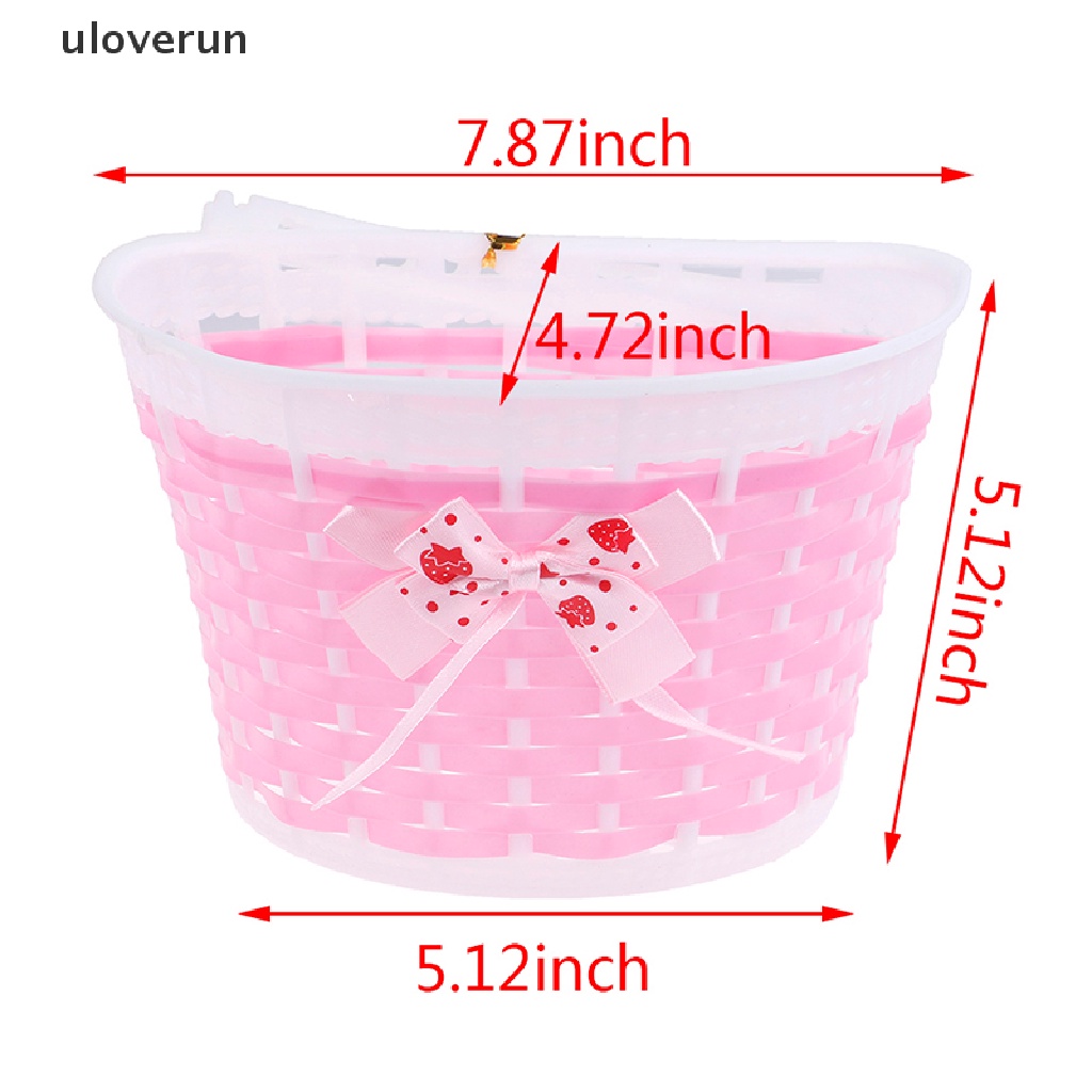 Giỏ Đựng Đồ Gắn Phía Trước Xe Đạp Tiện Dụng Cho Bé