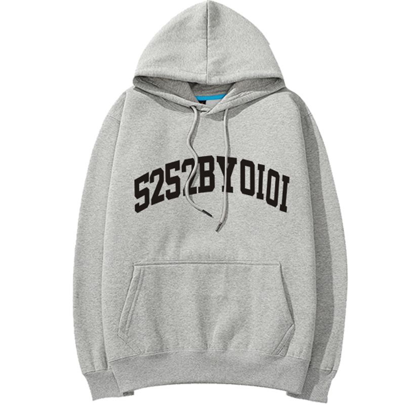 Áo Hoodie Dáng Rộng In Chữ BLACKPINK ROSE Phong Cách Hàn Quốc Thời Trang Cho Cặp Đôi