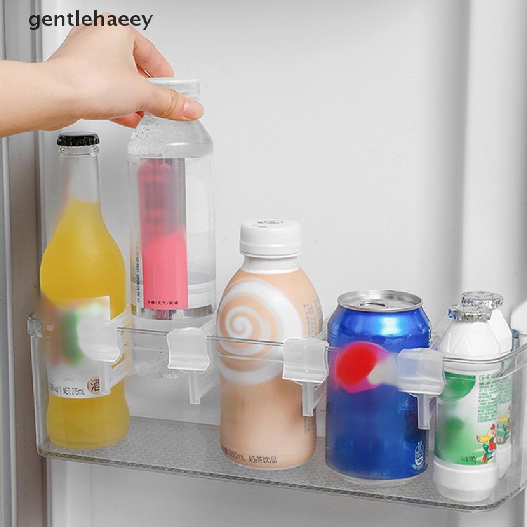 Bộ 4 Khay Đựng Đồ Dùng Chia Ngăn Tủ Lạnh Tiện Dụng