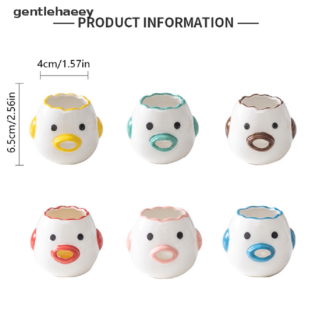 1 Dụng Cụ Tách Lòng Đỏ Trứng Gà Bằng Gốm Sứ