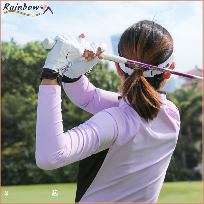 Đôi Găng Tay Da Đánh Golf Pgm Hở Ngón Chống Trượt Thoáng Khí Thoải Mái