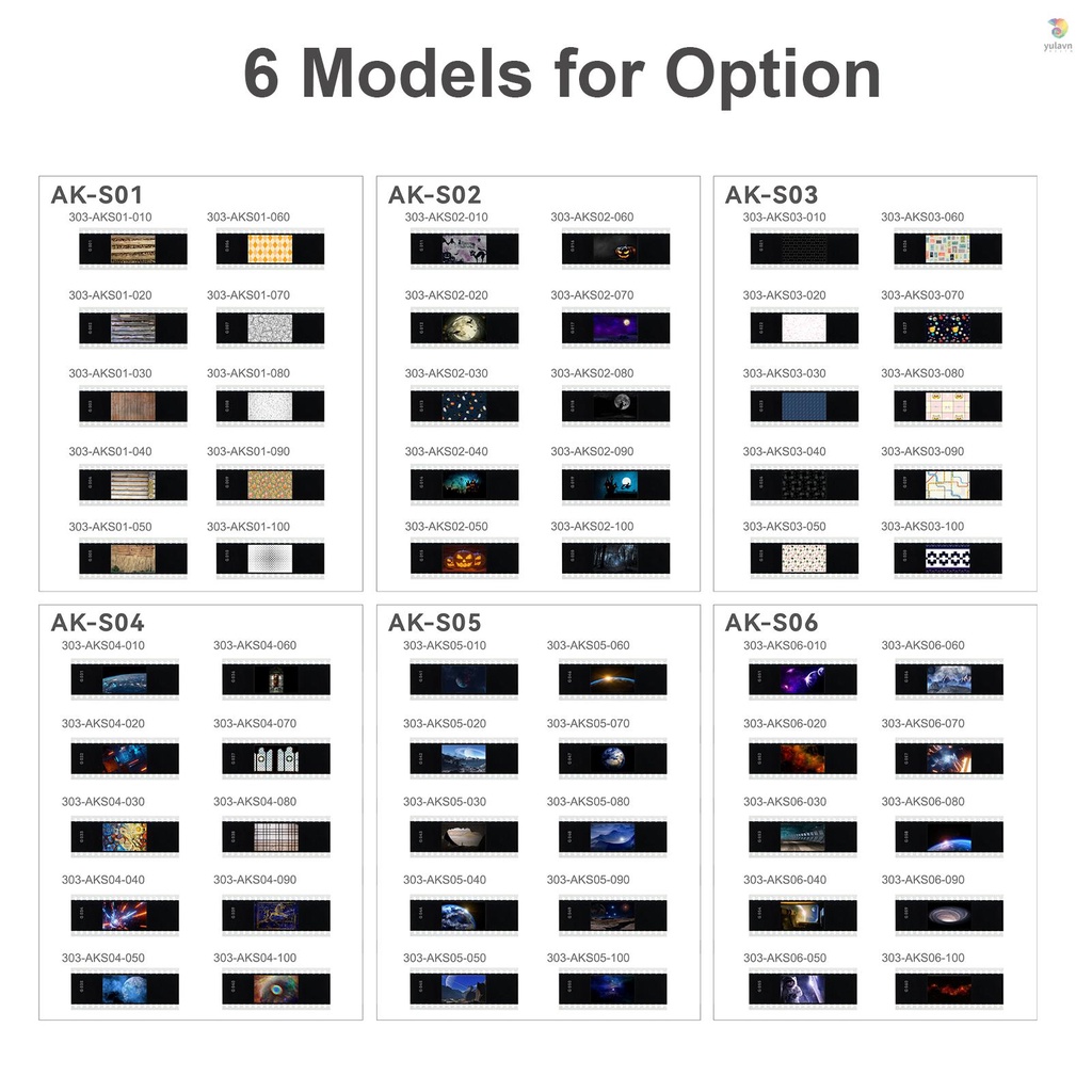 Set 10 Thanh Trượt Godox AK-S05 Chuyên Dụng Cho Máy Ảnh Godox AK-R21