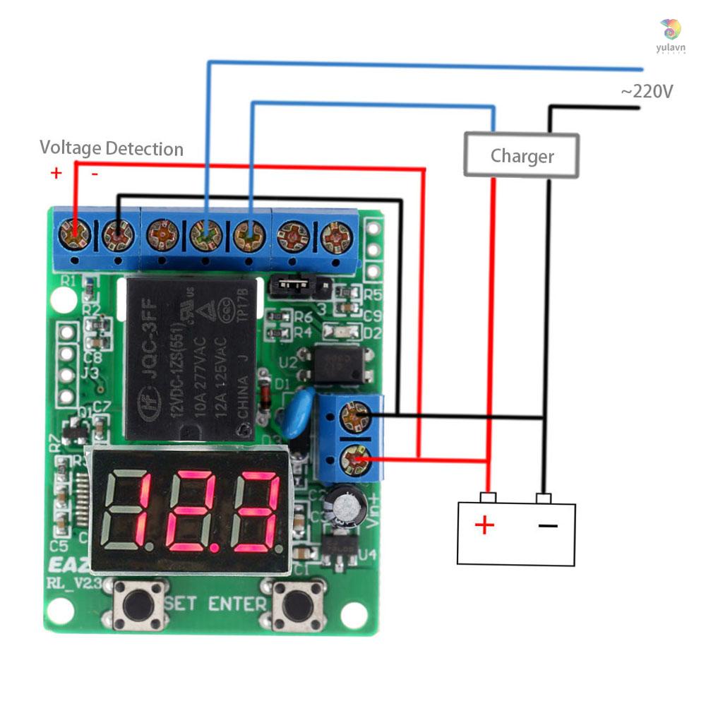Mô Đun Kiểm Tra Điện Áp DC 12V Chuyên Dụng Chất Lượng Cao