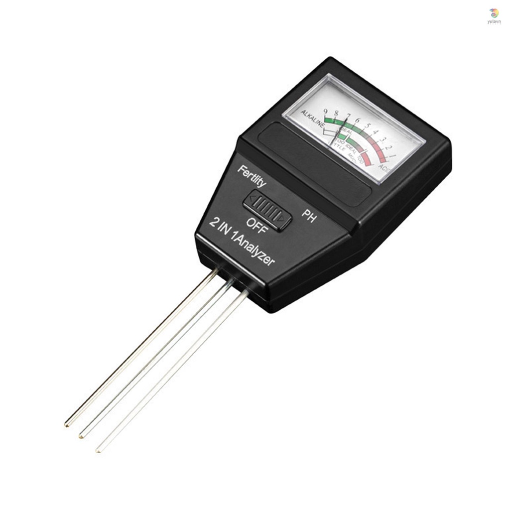 Dụng Cụ Phân Tích Đất PH 2 Trong 1 Đa Năng Tiện Dụng Cho Sân Vườn / Nông Trại