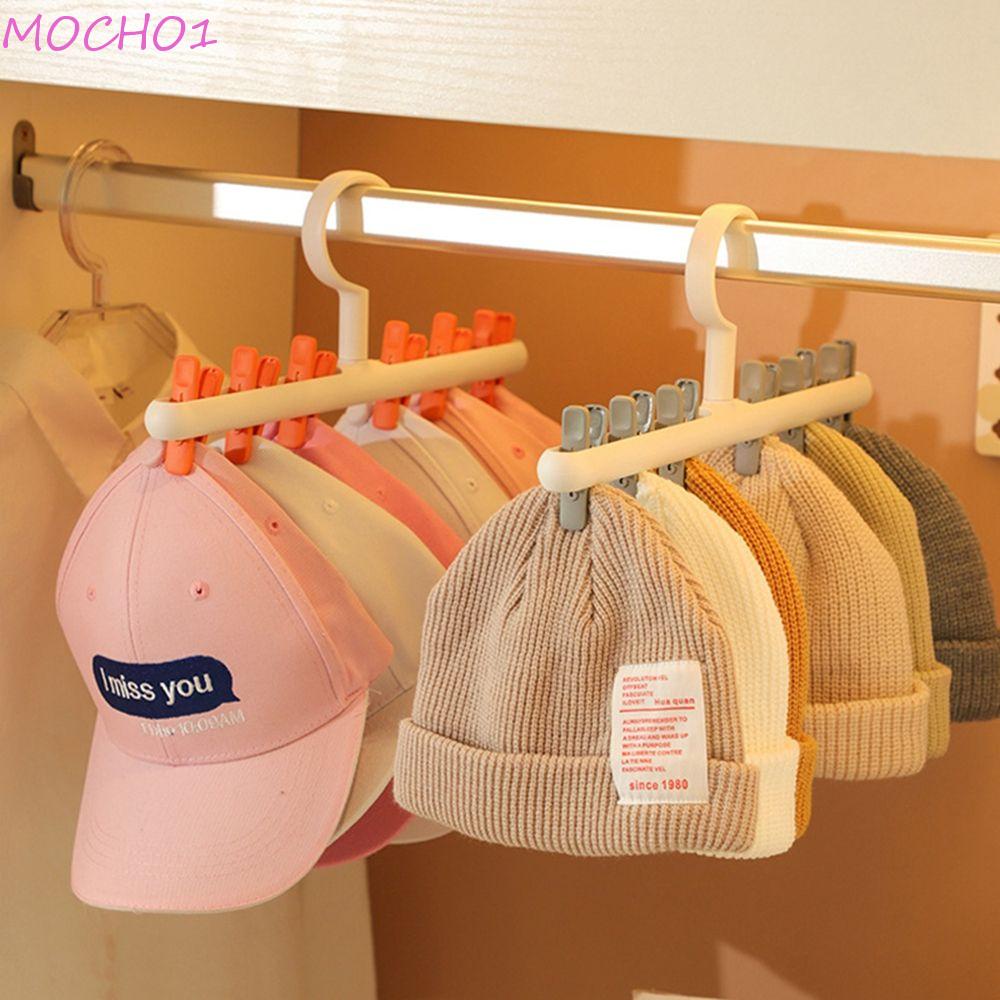 Giá Đỡ Treo Mũ Bóng Chày / Nón 6 Kẹp Tiện Dụng 1 Cái