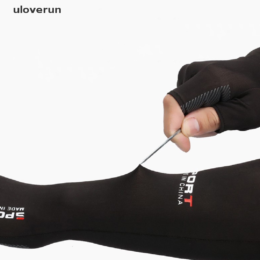 1 Cặp Ống Tay Áo Chống Tia UV + 5 Bao Cánh Tay Khi Đi Xe Đạp / Câu Cá vn