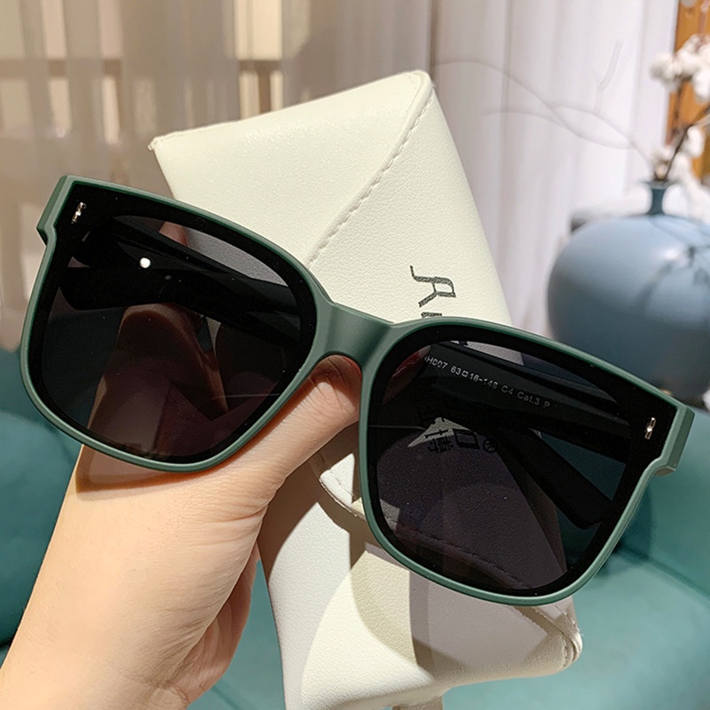 Kính Mát Gọng Vuông Thời Trang Mới Cho Nam Nữ Màu Sắc