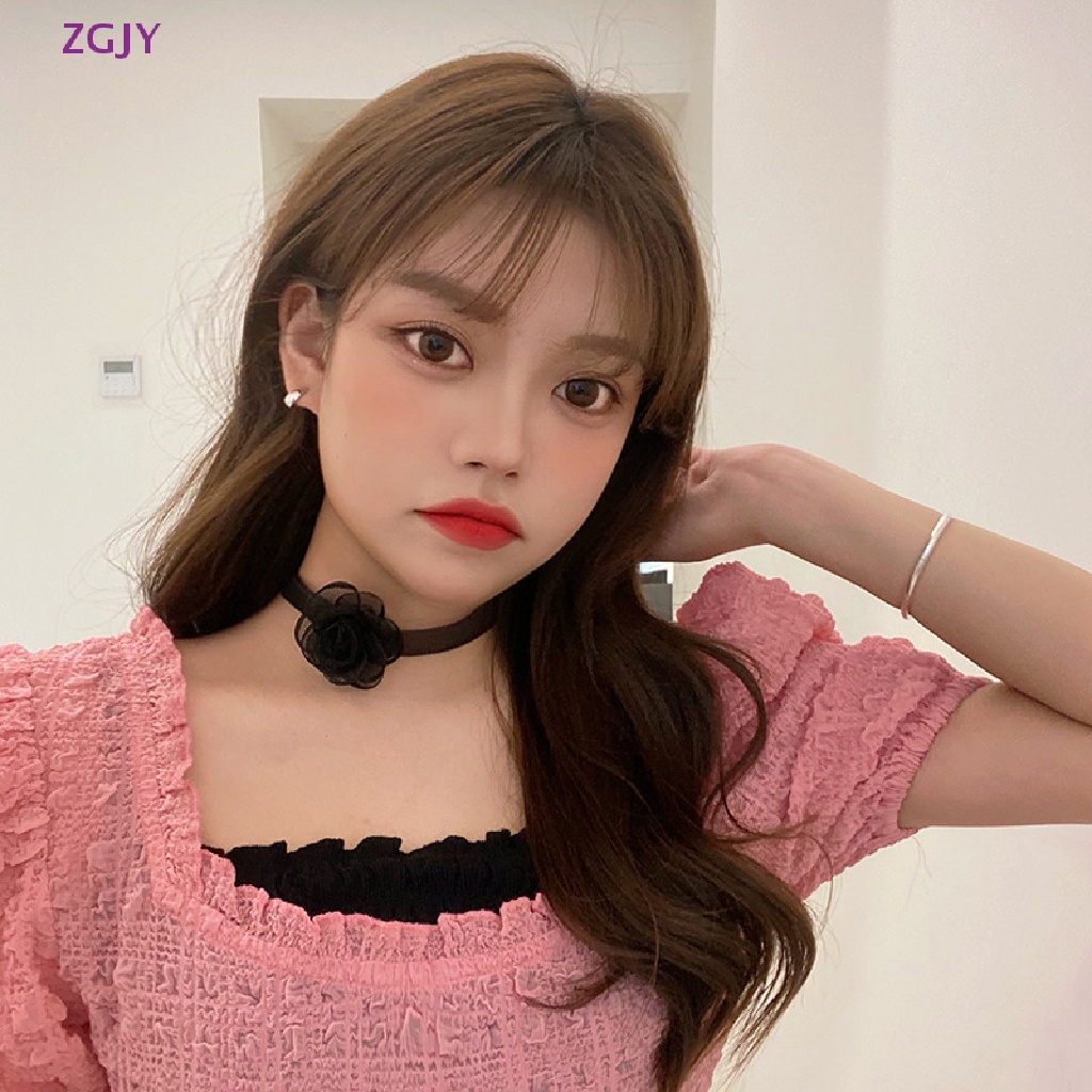 Vòng Cổ Choker Ren Hoa Hồng Thời Trang Quyến Rũ Cho Nữ Mới