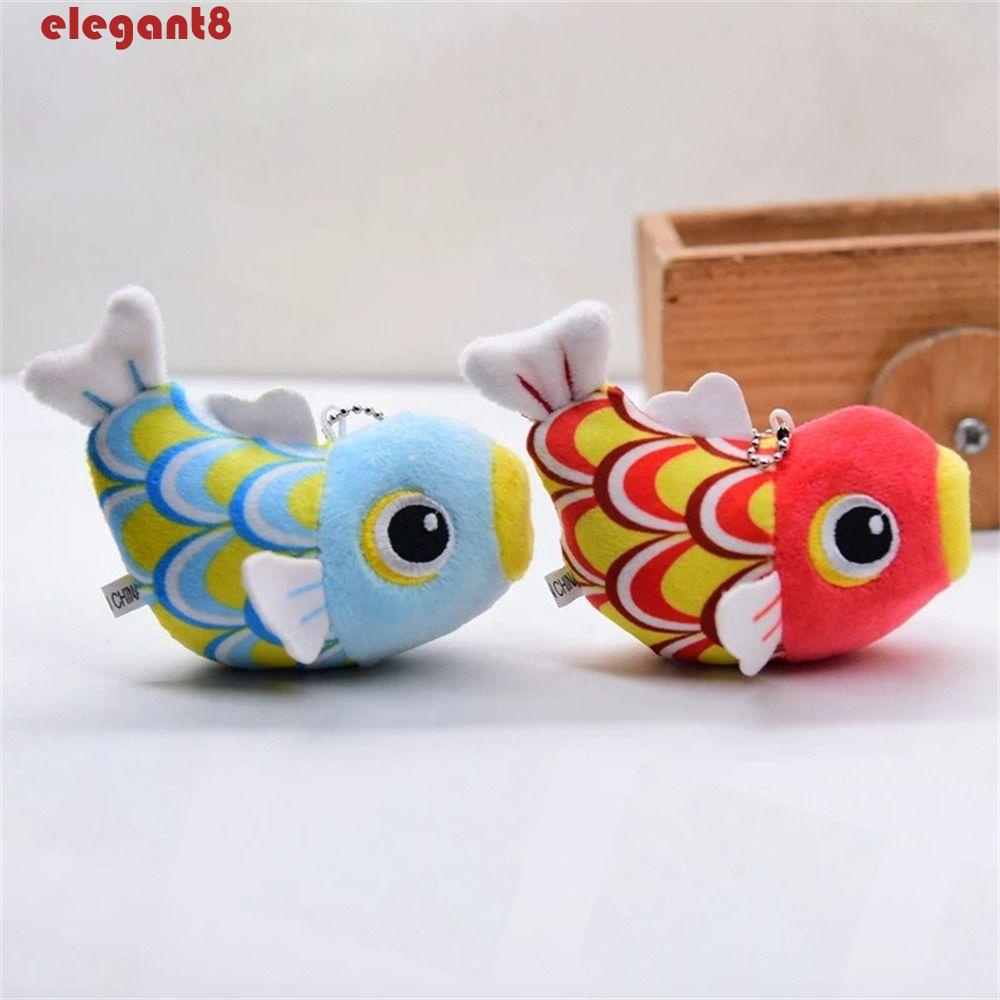 Móc Khóa Hình Cá Nhồi Bông Đáng Yêu