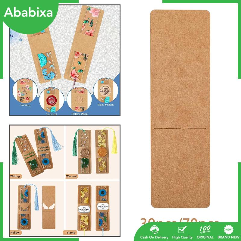 Giá Đỡ Đánh Dấu Trang Sách Bằng Giấy Kraft DIY Tiện Dụng