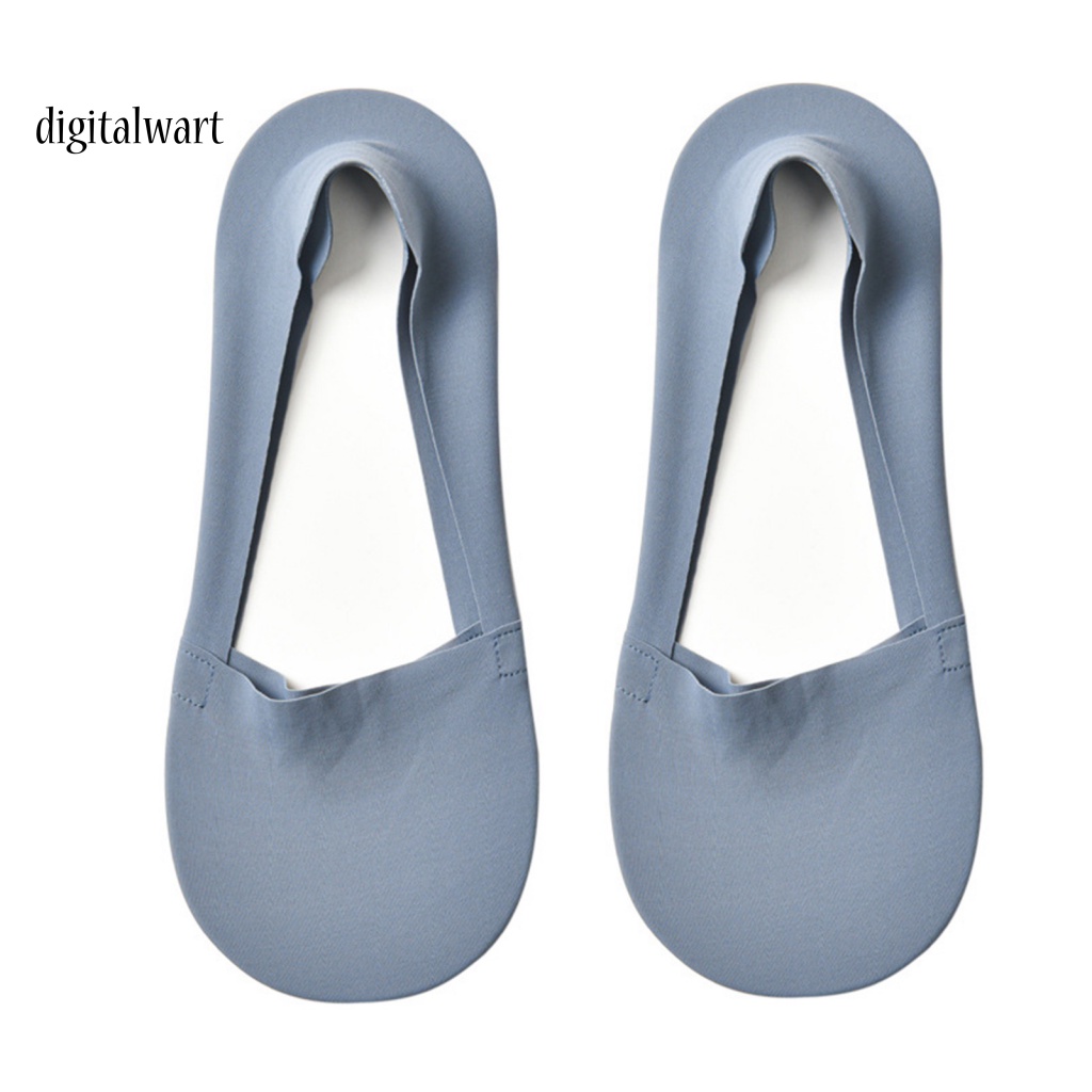 Kỹ Thuật Số| 1 Đôi Vớ Thể Thao Bằng Silicone Mỏng Màu Trơn Độ Co Giãn Cao