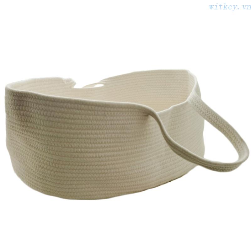 Túi Ngủ Bằng Dây Cotton Bện Cho Bé Sơ Sinh Cr