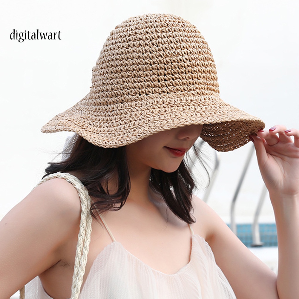 Kỹ Thuật Số| Nón Cối Rộng Vành Phối Ren Hoa Thiết Kế Hợp Thời Trang