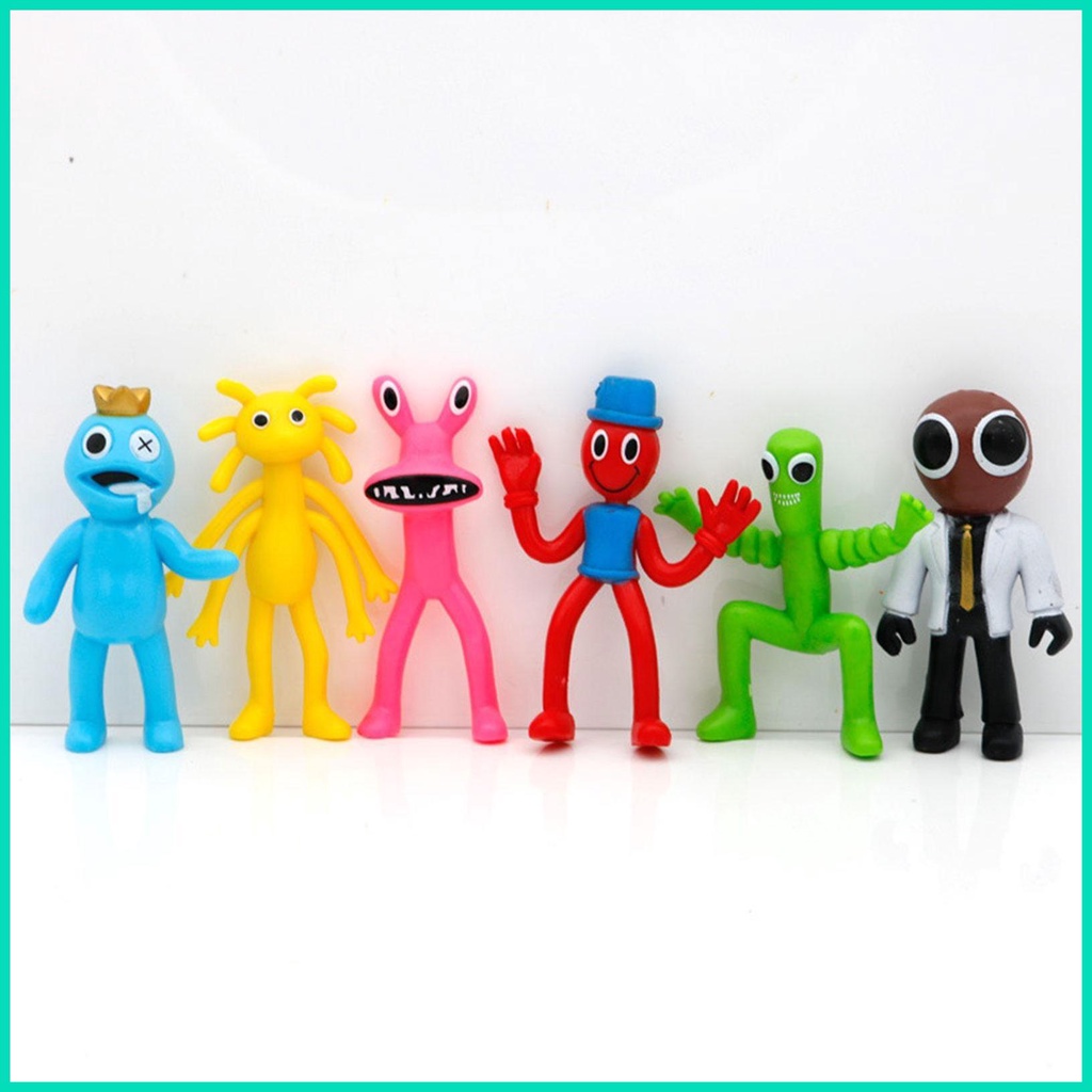 Thú Nhồi Bông Hình Quái Vật Cầu Vồng Dễ Thương Thân Thiện Với Môi Trường