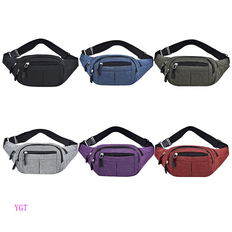 Ygt Túi Đeo Hông Vải Oxford Chống Thấm Nước Đựng Điện Thoại Tiện Dụng Khi Chạy Bộ