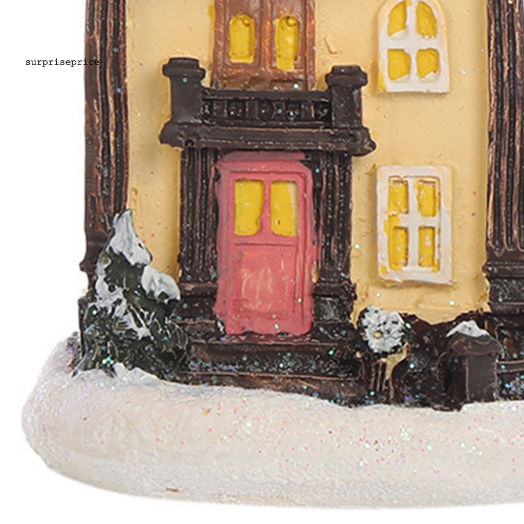 Phụ Kiện Trang Trí Giáng Sinh Bằng Resin Chống Vỡ Phong Cách Châu Âu