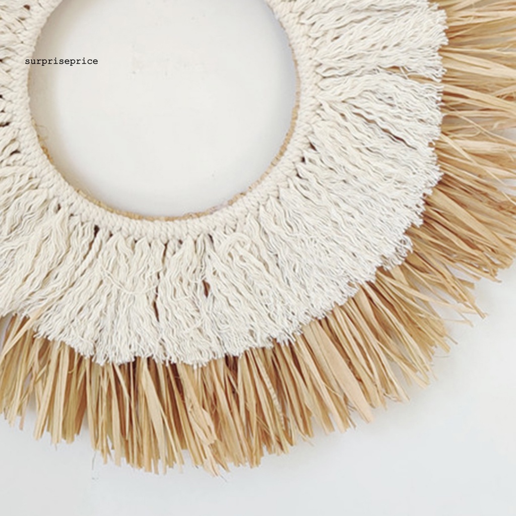 Phụ Kiện Treo Trang Trí Bằng Gỗ Phối Tua Rua Độc Đáo Cho SPA