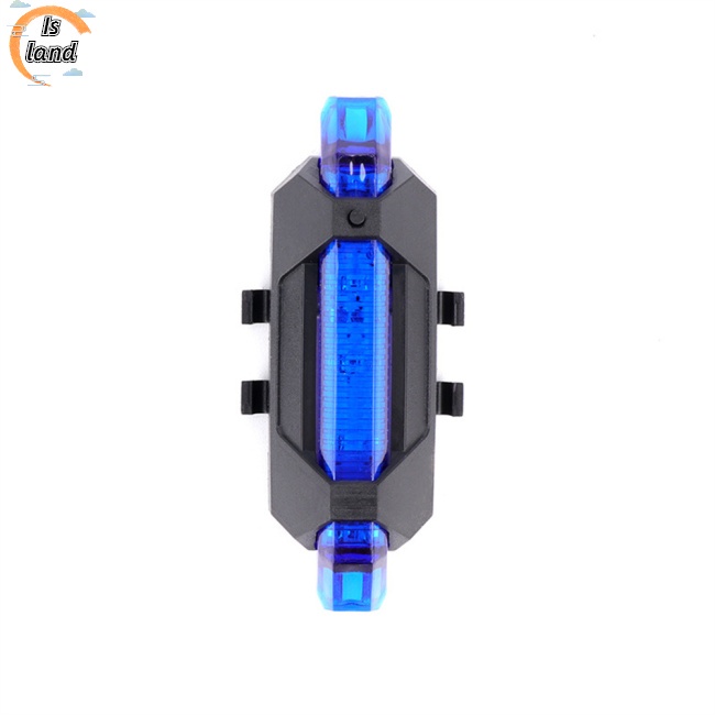 Đèn Led Cảnh Báo An Toàn Di Động Chống Nước Chống Sốc Có Thể Sạc Lại Bằng Cổng Usb Cho Đuôi Xe Đạp
