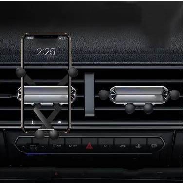 Phụ Kiện Giá Đỡ Điện Thoại Di Động Khóa Tự Động Gắn Lỗ Thông Gió Xe Hơi