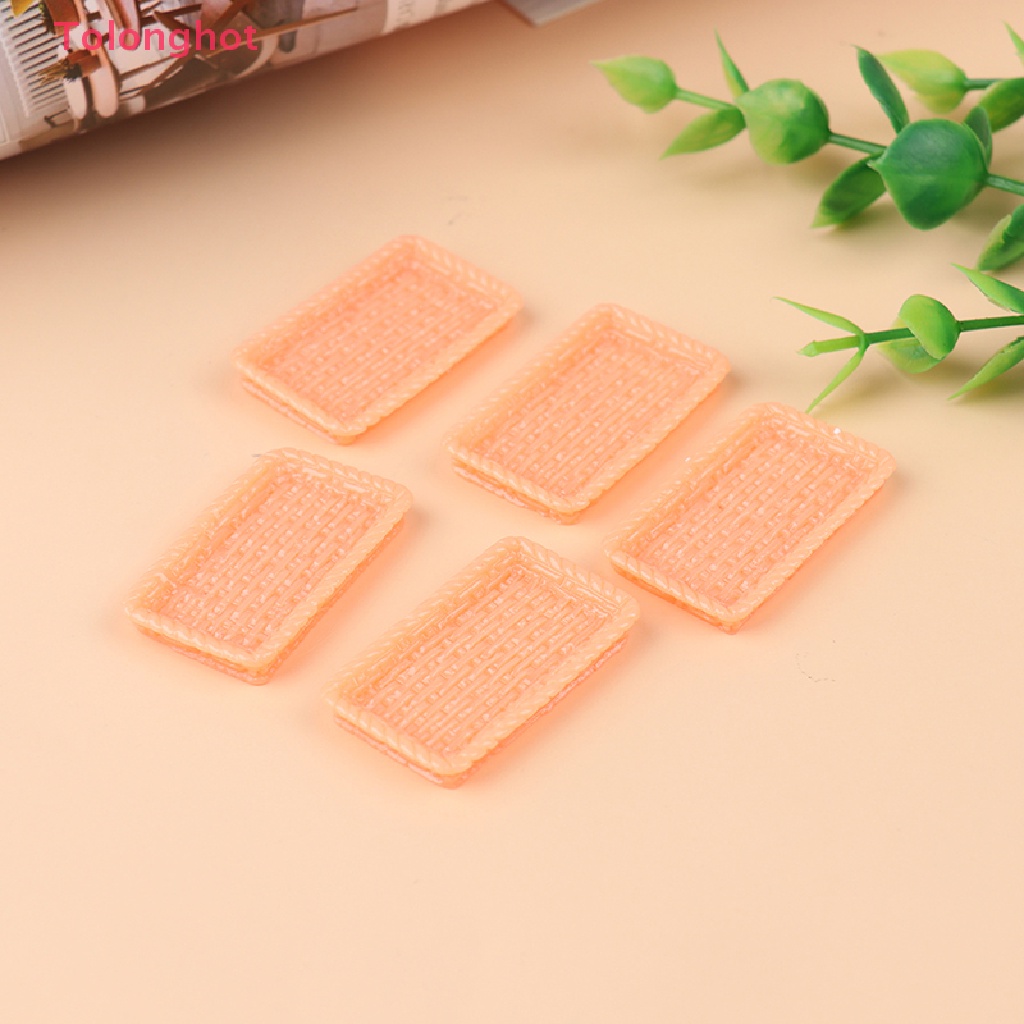 Set 5 Món Đồ Chơi Mô Hình Bánh Mì Mini Trang Trí Nhà Búp Bê