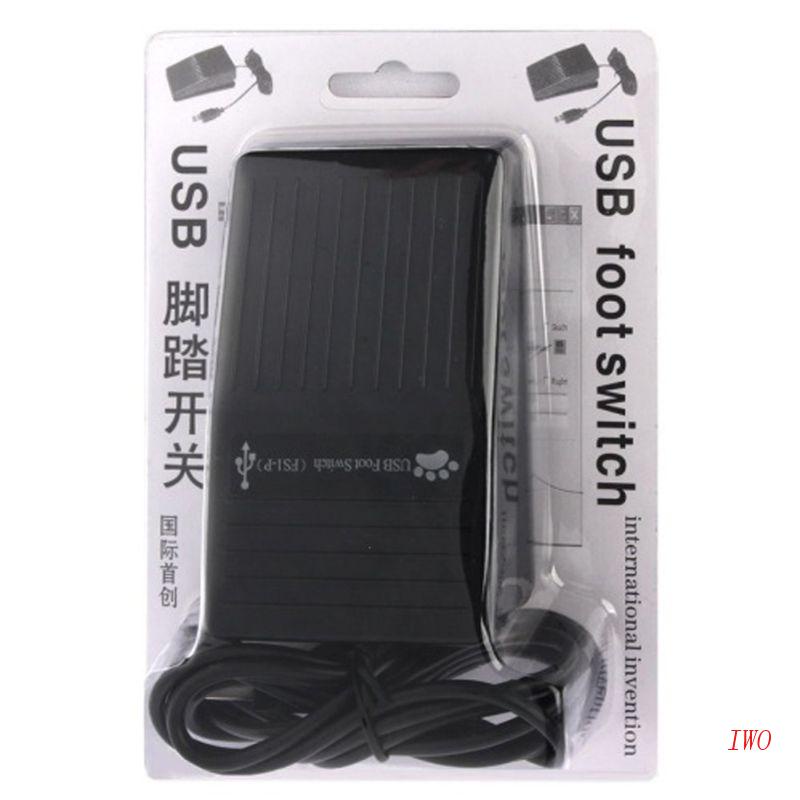 Bàn Đạp Chuyển Đổi IWO USB Điều Khiển Bàn Đạp Một Chân Không Cần Trình Điều Khiển Cho