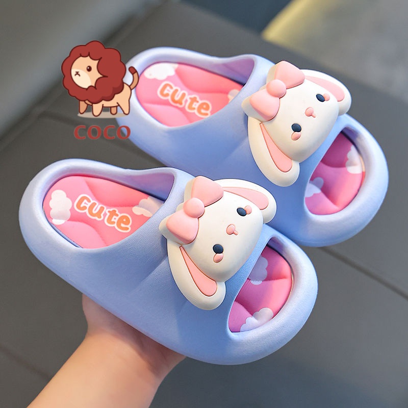 Dép Sandal Công Chúa Đế Mềm Chống Trượt Kích Thước Vừa / Lớn Dễ Thương Dành Cho Bé Gái