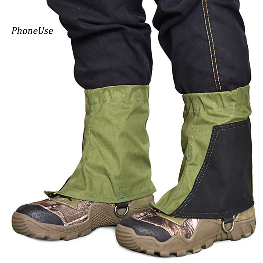 Pu Bao Giày Bốt Vải Canvas Chống Trầy Xước / Cát / Cát Tiện Dụng Cho Leo Núi / Đi Bộ Đường Dài
