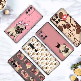 Ốp Mềm Pug OPPO Reno 5K 5F 5 Lite Reno 5 Pro Plus OPPO Reno 6 Pro Plus 5G Silicone TPU