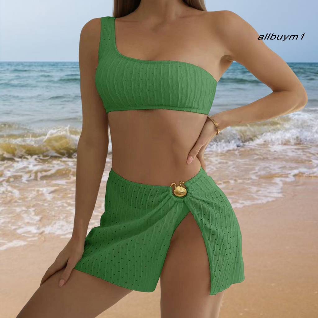 Bộ Bikini 3 Mảnh Hở Lưng Thời Trang Quyến Rũ Cho Nữ
