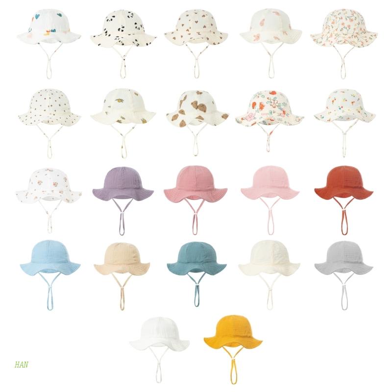 Mũ Tai Bèo Chống Nắng Bảo Vệ Cho Bé Gái Sơ Sinh
