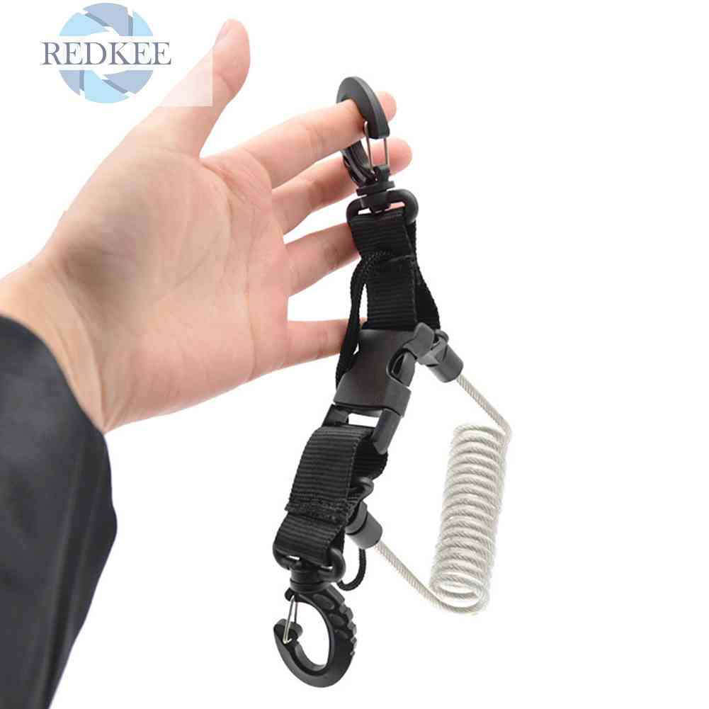 Dây Lò Xo TPU Chống Thất Lạc Cho Máy Ảnh Thể Thao