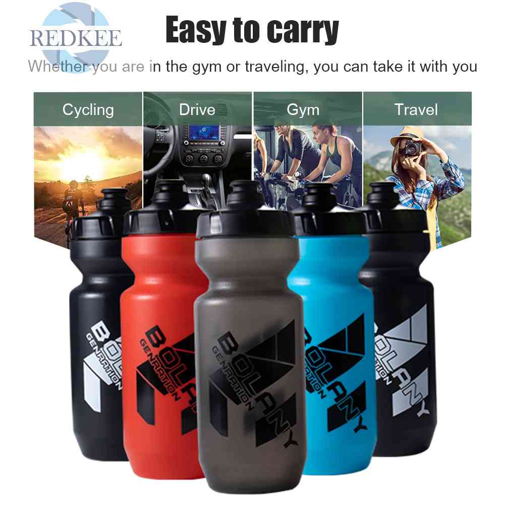 Bình Đựng Nước Bằng Nhựa Thiết Kế Nhỏ Gọn Tiện Dụng Cho Xe Đạp Leo Nú