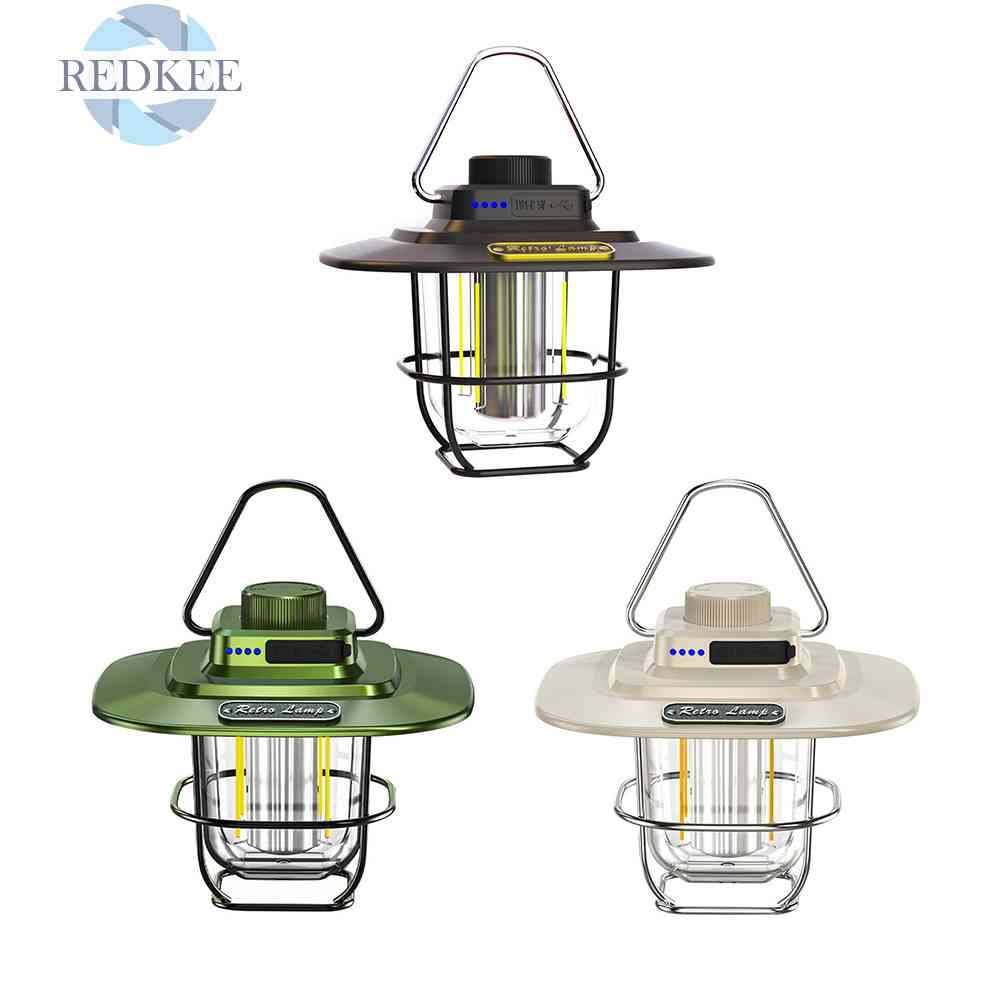 Đèn LED Cắm Trại Có Thể Sạc Lại Tiện Dụng