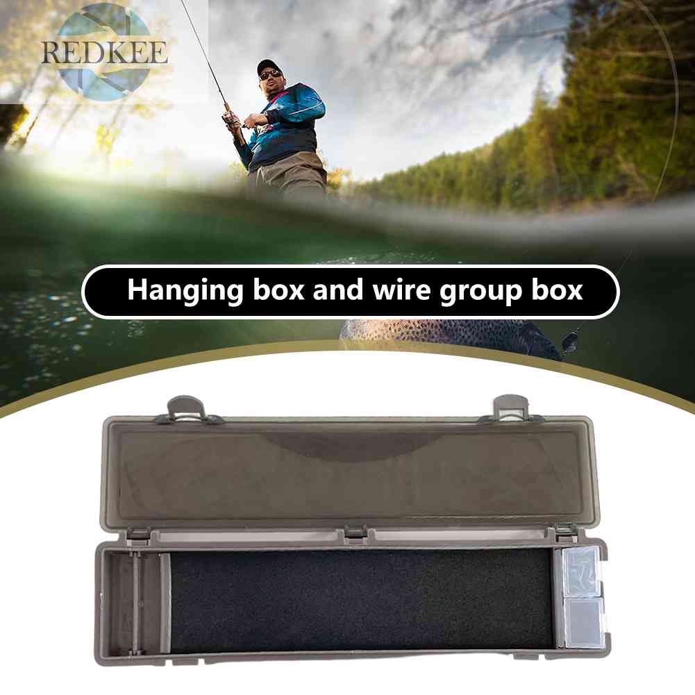 Hộp Đựng Dụng Cụ Câu Cá Bằng Nhựa Cỡ Lớn Chống Thấm Nước Tiện Dụng