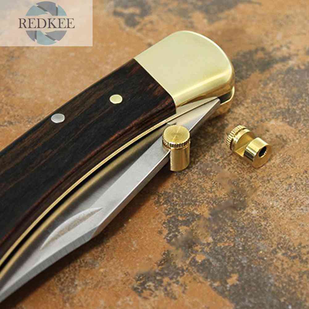 1 Bộ Nút Nhấn Bằng Thép Không Gỉ Với Cờ Lê Lục Giác