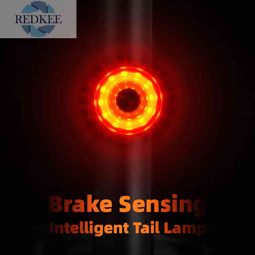 Đèn LED Đuôi Xe Đạp 3 Chế Độ Kèm Sạc USB Chống Thấm Nước Tiện Dụng