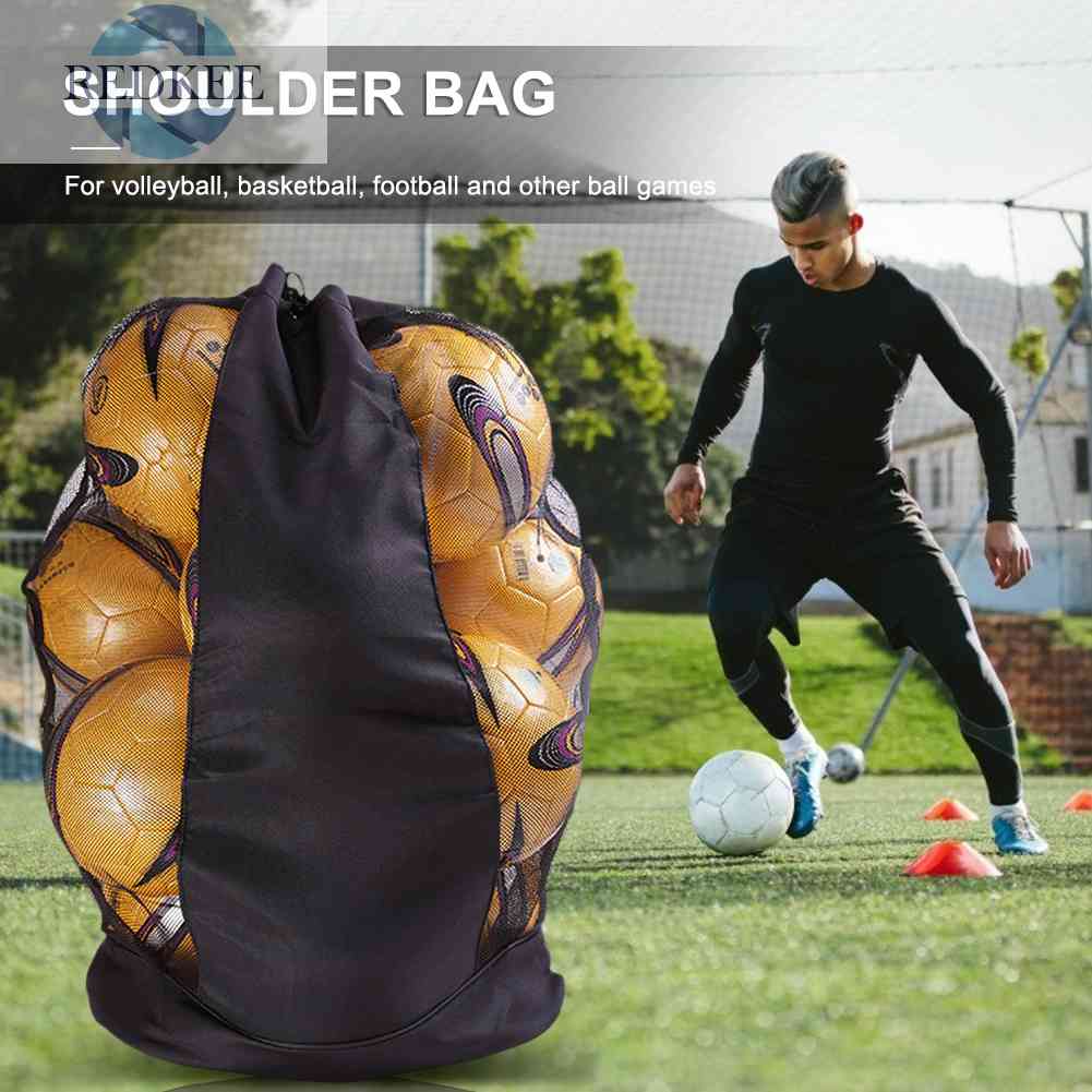 Túi Lưới Rút Đựng Bóng Rổ, Bóng Đá