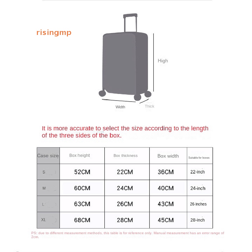 Vỏ Bọc Bảo Vệ Vali Chống Bụi Bẩn Tiện Dụng