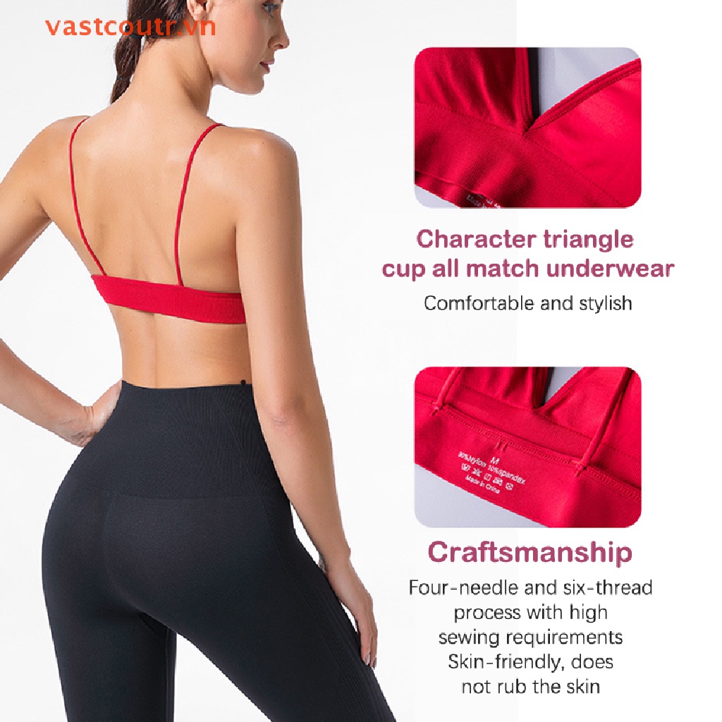 Áo Ngực Hỗ Trợ Tập Yoga / Thể Hình Chất Lượng Cao Thoải Mái Cho Nữ