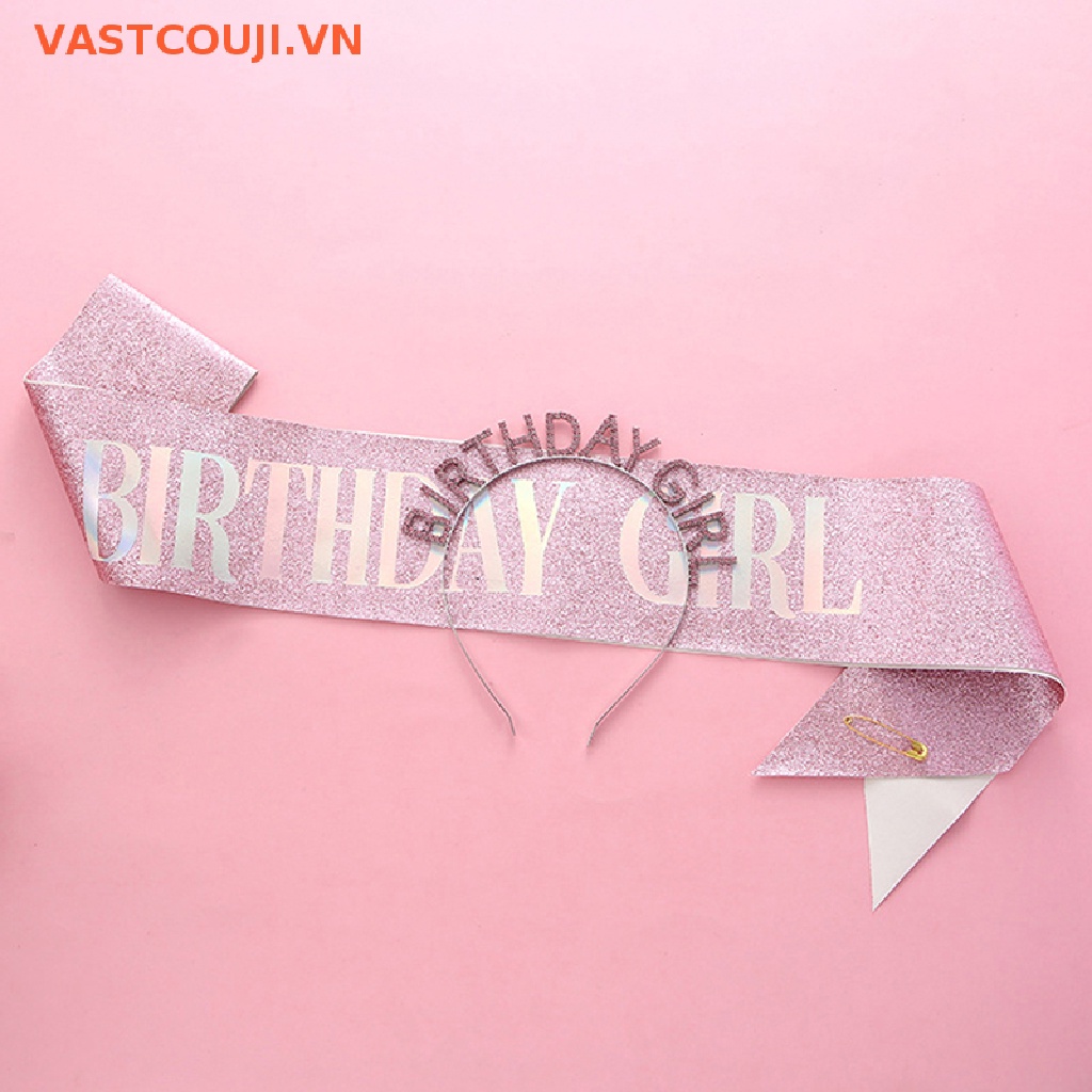 Vương Miện Đính Đá Pha Lê Lấp Lánh Trang Trí Sinh Nhật Cho Nữ 21 VN