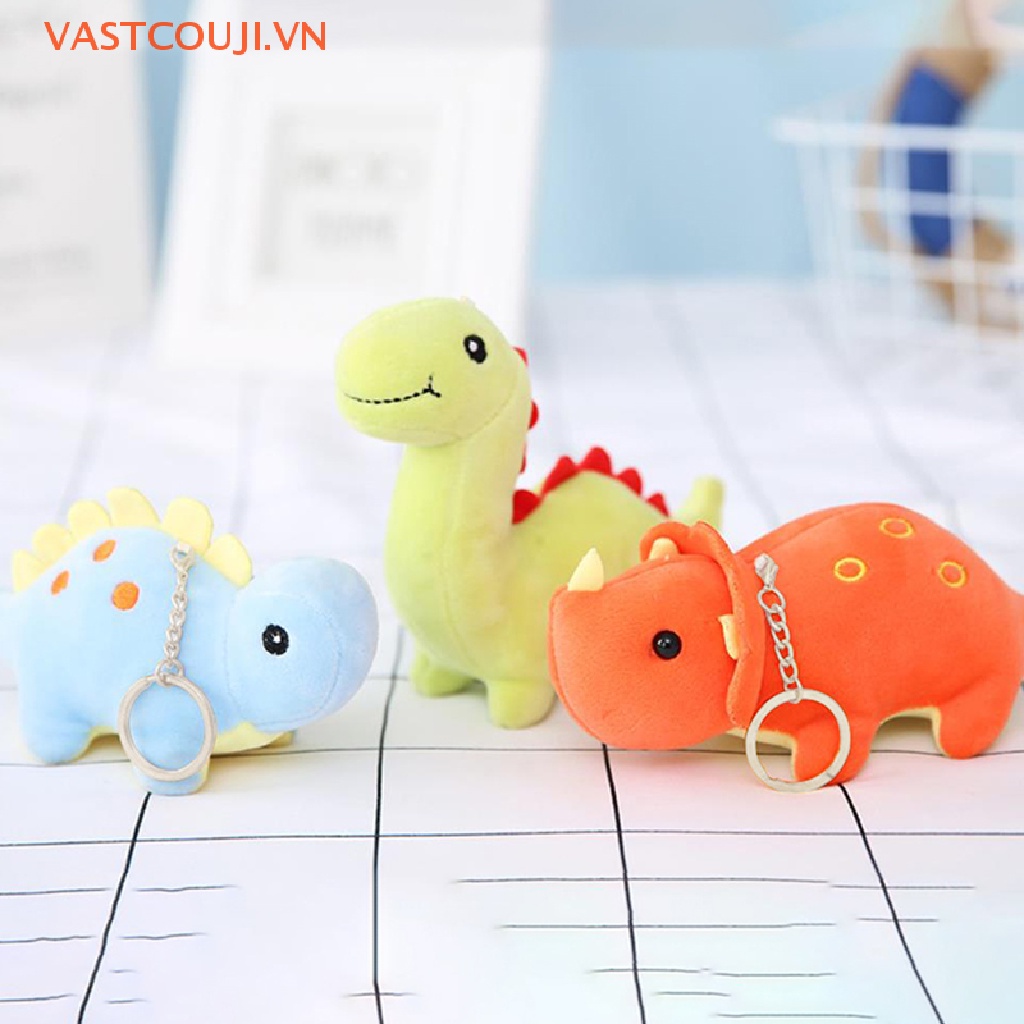 Móc Khóa Khủng Long Nhồi Bông Dễ Thương