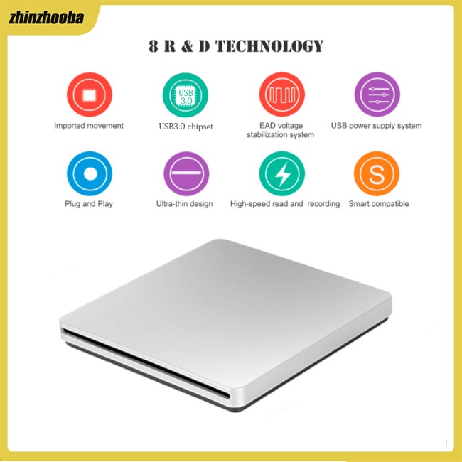 Đầu Đọc Ổ Đĩa Ngoài USB Cho Apple MacBook Air Pro