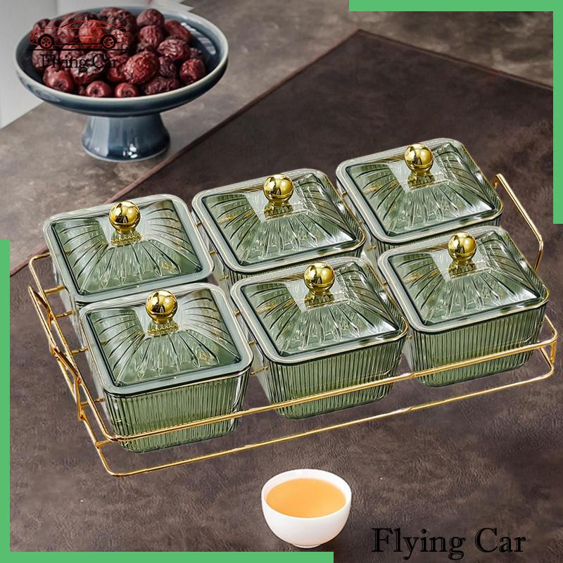 Đĩa Chia Ngăn Đựng Bánh Cupcake / Trái Cây Khô Kiểu Dáng Hiện Đại Lzdjfmy2