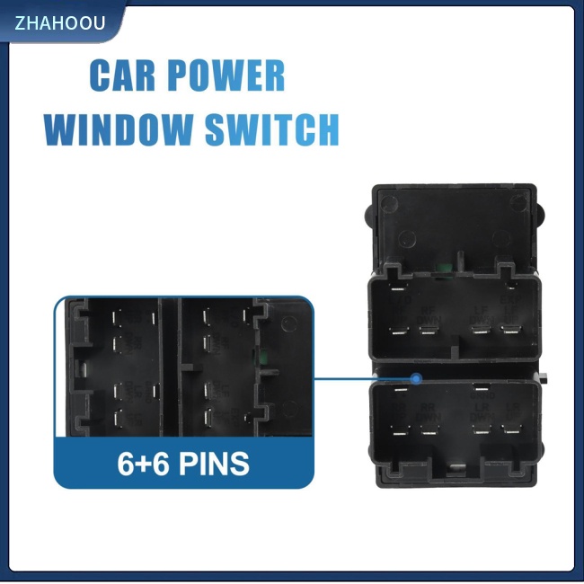 ☃Nhà Cửa☃ 1 Cặp Công Tắc Điều Chỉnh Cửa Sổ Xe Hơi 1998-2002 Lincoln Town